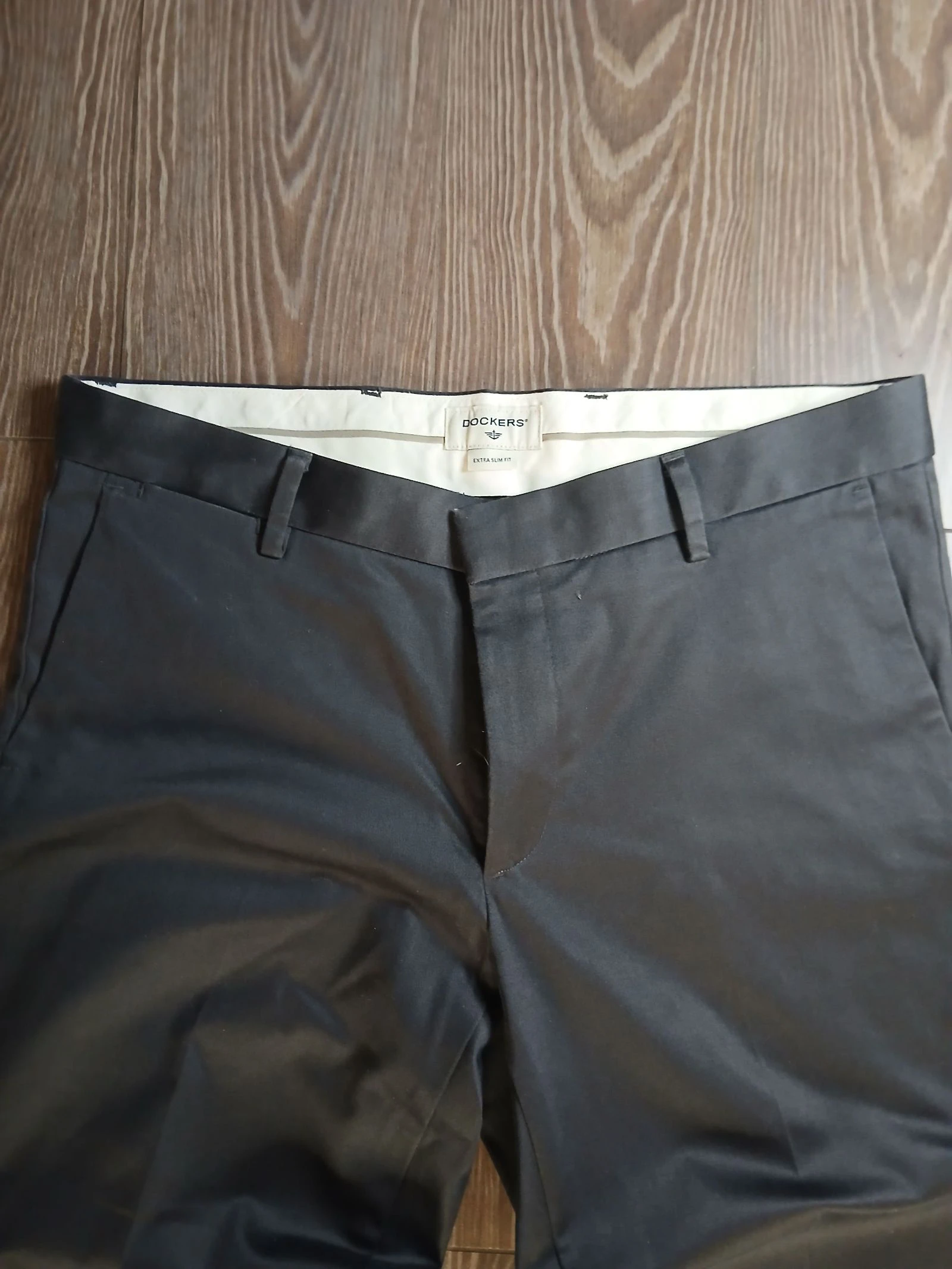 Dockers Extra Slim Fit Chinos Broeken Donkergrijs Maat L Smart Casual Broeken – photo 2